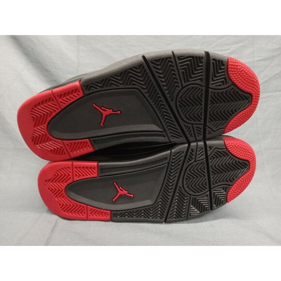 Nike Boys Air Jordan 4 RM (GS) Sneakers Mesh Black Red Size 7 NEW NO BOX! - Picture 11 of 11